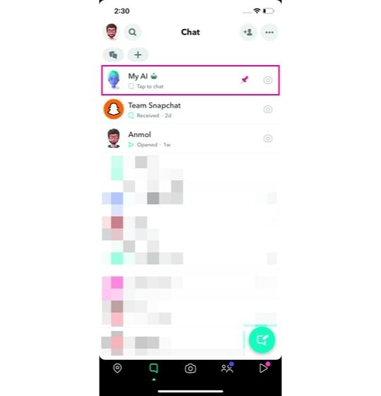 How To Remove & Unpin My AI On Snapchat? Step-By-Step Guide 2 Hold on My AI conversation