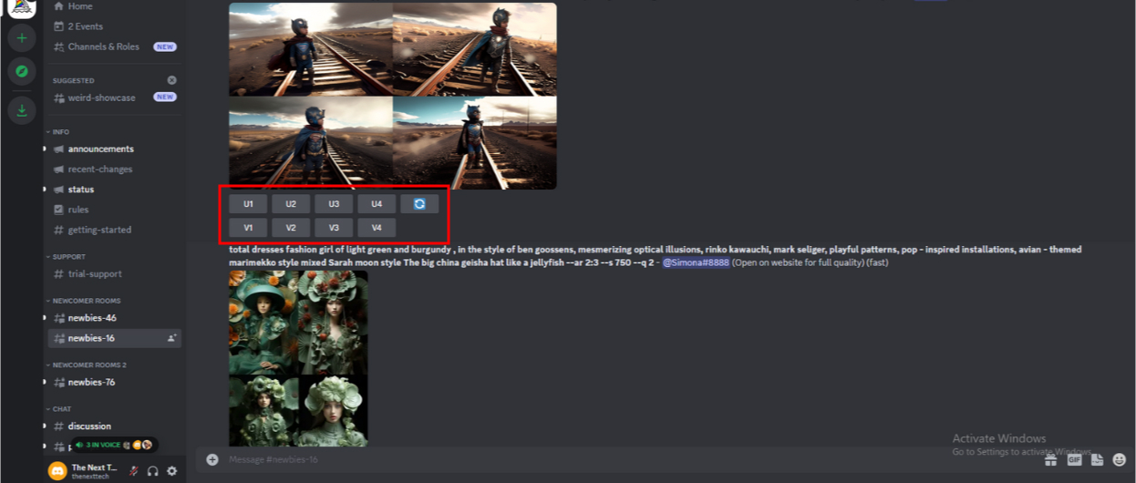 Upscaling and variations