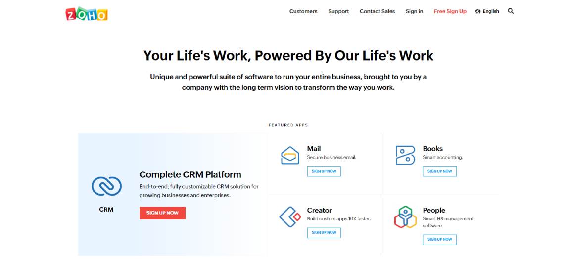 Best 10 Email Marketing Tools in 2021 8 zoho