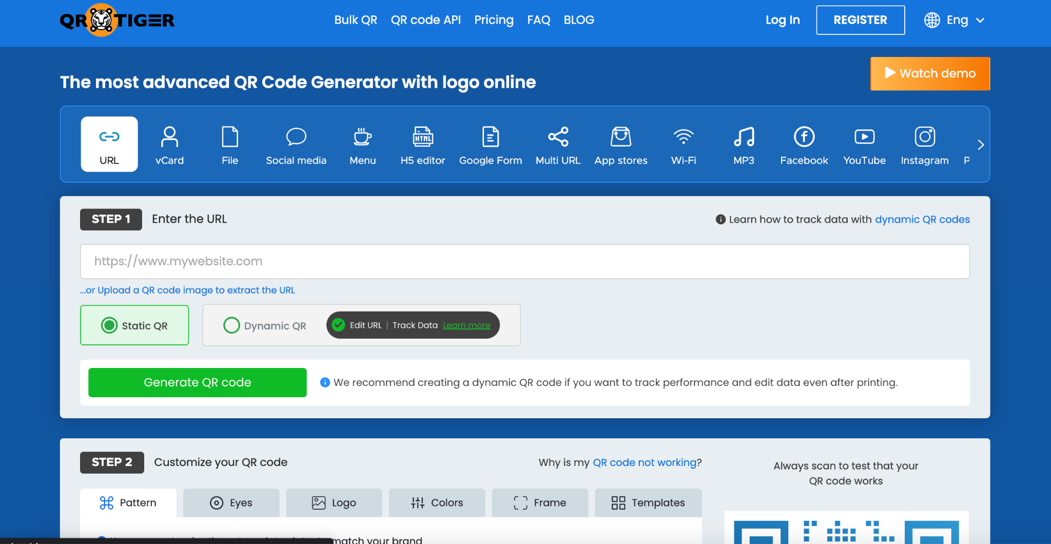 10 Best Free QR Code Generators in 2023 3 QR Tiger
