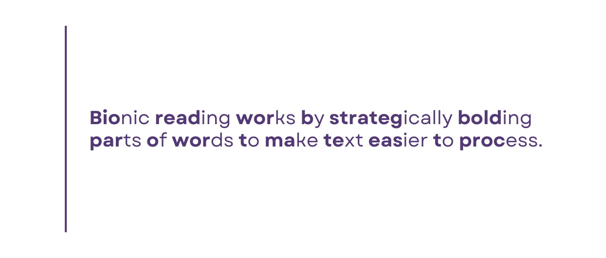 A Complete Guide To Bionic Reading 1 Definition of Bionic Reading