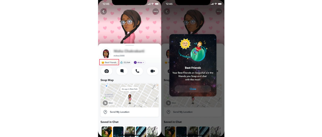 Snapchat Planets: Order & Meaning Explained (Complete Guide!) 9 Friend's Snapchat planets profile