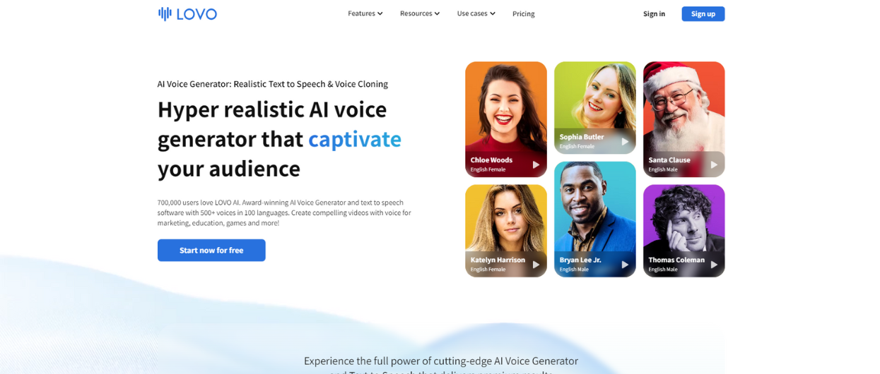 10 Best AI Voice Generators In 2023 (Free & Paid) 5 LOVO