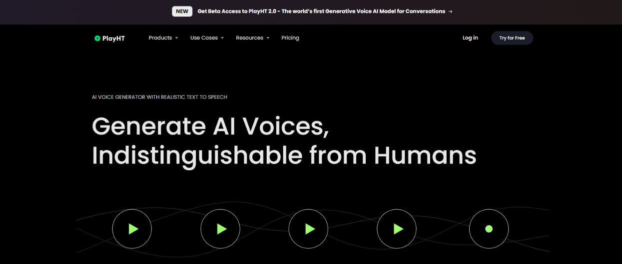 10 Best AI Voice Generators In 2023 (Free & Paid) 2 Play.ht