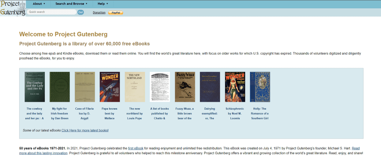 Project Gutenberg