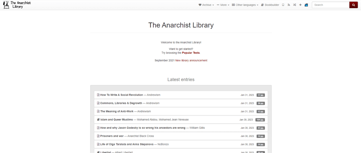 The Anarchist Library